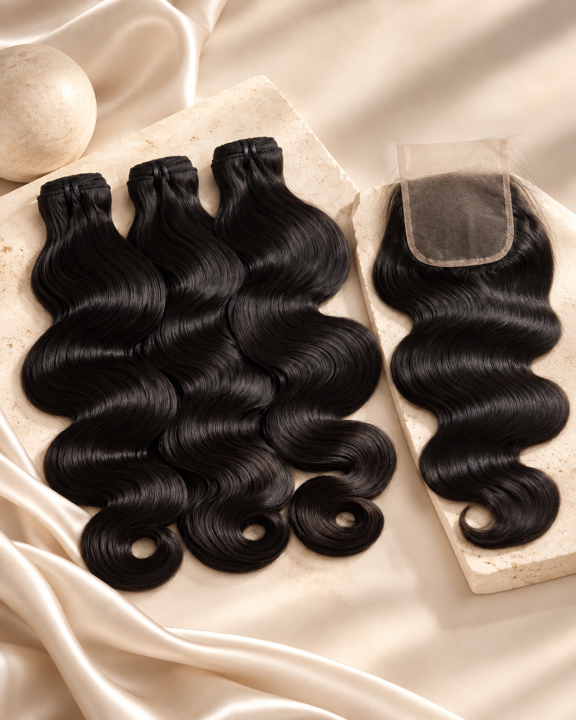 Maison Velure bundles and lace